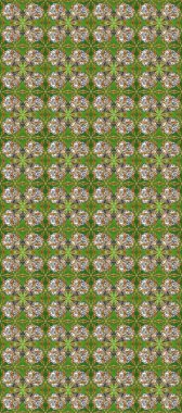 Kına dövmeli süs çiçekleri, altın çıkartmalar, mehndi ve yoga tasarımı, kartlar ve parmak izleri. Raster Golden Mehndi kusursuz desen. Yeşil, kahverengi ve gri renkte desen.