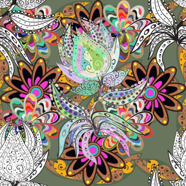 Büyük bir çiçek boyası seti. Kartlar, davetiyeler, tarih kartları ve daha fazlası için kullanılabilir. Şirin suluboya, kusursuz çiçek deseni.