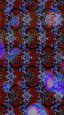 Kırmızı ve mor renkli çiçekler. Renkli Bahar temalı eskiz kalıbı. Düz Çiçek Elementleri Tasarım Raster illüstrasyonu. Çiçekli çiçek deseni, suluboya..