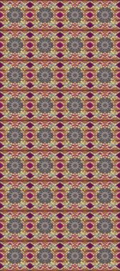 Oriental raster klasik bej, kahverengi, gri ve altın desenli. Raster illüstrasyonu. Kusursuz soyut arkaplan.