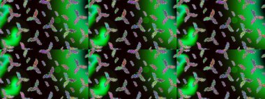 Kış yeşili, siyah ve gri noel kar bembeyaz kristal element. Kar Tanesi Raster simgesi arkaplanı. Raster tasarımı. Xmas Frost kar taneleri izole edilmiş siluet sembolü. Meteoroloji buz koleksiyonu