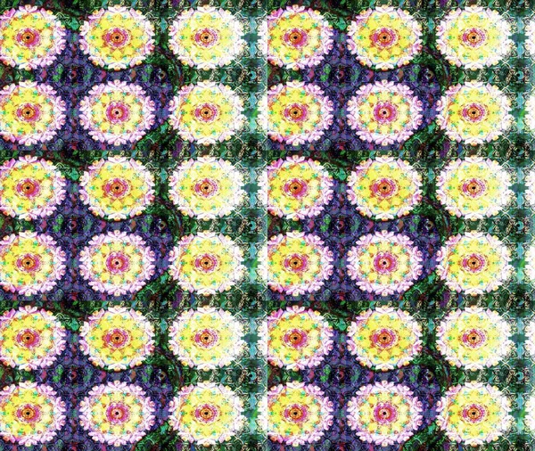 Çocuk stili. Düz Çiçek Elementleri Tasarımı. Çiçekli eskiz arkaplanı. Renkli Bahar Teması çizim şablonu.