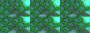 Organik elementler. Botanik çizim kalıbı. Raster deseni. Suluboya etkisi.