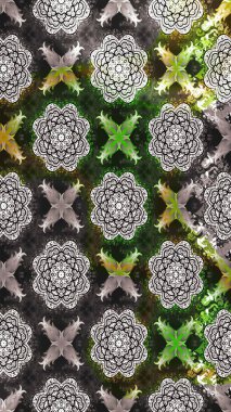 Çizim raster deseni. Çiçek arkaplan. Güzel kumaş deseni.