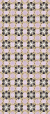 Kusursuz kraliyet lüksü, altın barok kumaş rengi. Altın antika ortaçağ dekoratifi, yapraklar ve altın desenli süslemelerle renksiz, gri ve bej renkler..