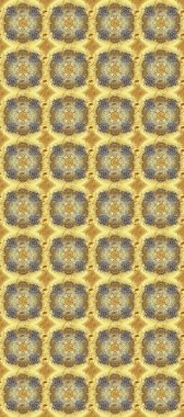 Damask pürüzsüz süsü. Geleneksel raster ve altın desen. Klasik oryantal desen bej, nötr ve sarı renkler üzerine.