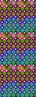 Tekstil, kumaş, kapaklar, duvar kağıtları, baskı, naylon, koleksiyon defteri, örgü, dekupaj için güzel bir eskiz. Millefleur 'lar. Küçük mor ve mavi renkte güzel bir besin torbası deseni, çiçekler..