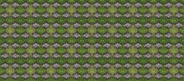 Raster geleneksel oryantasyon süsü. Altın desenli gri, yeşil ve altın elementli nötr renkler. Kusursuz klasik altın desen.