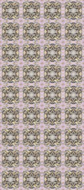 Geleneksel klasik raster altın pürüzsüz desen. Tarafsız, gri ve bej renklerde altın elementler. Barok tarzında kusursuz bir doğulu süsü..