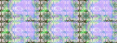 Tarafsız ve mavi renklerde. Taslak dekoratif arka plan, çiçek mandala. Raster illüstrasyonu. Çiçek..