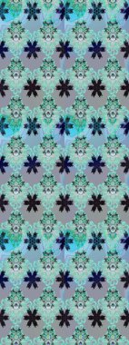 Tekstil, tebrik kartı, boyama kitabı, telefon kılıfı baskısı için kullanılabilir. Kızılderili desenli desenli desenli şal deseni. Etnik Mandala süsü. Raster Henna dövme stili.