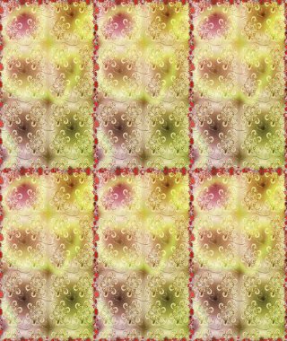 Çiçekli bahar çiçekleri. Küçük çiçekte güzel bir desen. Motley illüstrasyonu. Küçük renkli çiçekler. Moda baskıları için zarif bir şablon. Kusursuz..