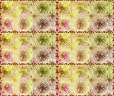 Küçük çiçekte güzel bir desen. Küçük renkli çiçekler. Motley illüstrasyonu. Çiçekli bahar çiçekleri. Moda baskıları için zarif bir şablon. Kusursuz..