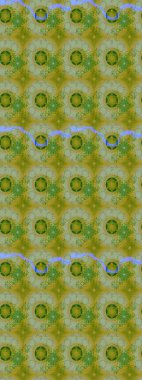 Moda baskıları için zarif bir şablon. Küçük çiçekte güzel bir desen. Yeşil çiçekli bahar çiçekleri. Motley illüstrasyonu. Küçük renkli çiçekler..