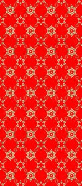 Klasik raster sarısı, kusursuz desen. Çiçek süsü kumaş deseni, cam, çiçek desenli metal beyaz ve kırmızı renklerde altın elementler..