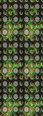 Küçük renkli çiçekler. Robot resim. Motley illüstrasyonu. Küçük çiçekte güzel bir desen. Moda baskıları için zarif bir şablon. Çiçekli yaz çiçekleri.