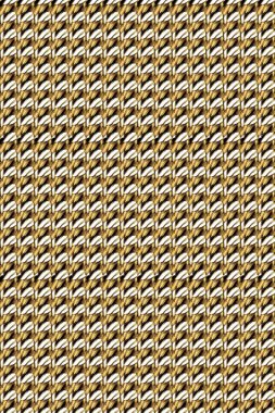 Geleneksel klasik altın desen. Barok tarzında kusursuz bir doğulu süsü. Raster oryantal süs. Altın desenli kahverengi, bej ve beyaz altın elementler.