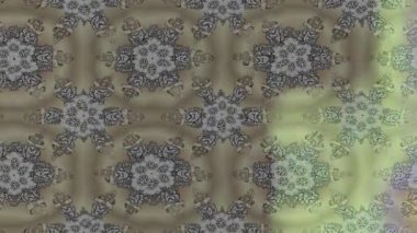 Renkli unsurlarla hareketli arka plan görüntüleri. Çiçekler. Eski model. Bayrak tarzı. Video kaydı. Şablon. Döngü. Kusursuz..