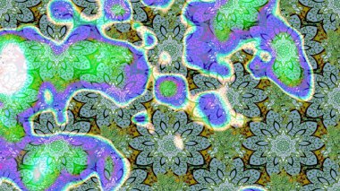 Çiçekler, dallar, bitkiler ve çiçekler. Raster illüstrasyonu. El çizimi. Güzel kumaş deseni.