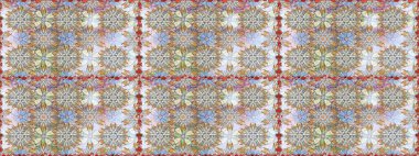 Çocuksu tasarım. El çizimi çiçekli, pürüzsüz bir desen. Tekstil, kumaş, ambalaj, hatıra defteri için hoş bir çiçek arkaplanı. Gri ve nötr arkaplanda.