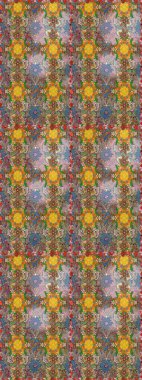 Raster Güzel kumaş deseni. Raster suluboya deseni, narin çiçekler, kahverengi çiçekler, tebrik kartı şablonu..