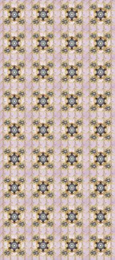 Doğulu stil altın deseni altın elementlerle birlikte nötr, bej ve gri renklerde arabesliyor. Raster altın desen. Kusursuz kıvırcık saçlar..