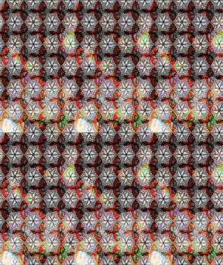 Moda baskıları için zarif bir şablon. Robot resim. Çiçekli yaz çiçekleri. Motley illüstrasyonu. Küçük renkli çiçekler. Küçük çiçekte şirin desenler.