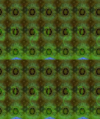 Çiçekli eskiz çizimi. Renkli Yaz Temalı eskiz kalıbı. Yeşil renkli çiçekler. Düz Çiçek Elementleri Tasarımı.