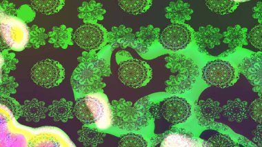 Güzel karalamalı çiçek desenli çizim. Raster illüstrasyonu. Küçük çiçekteki sevimli çiçek deseni. Güzel kumaş deseni.