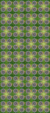 Antika altın tekrarlanabilir duvar kağıdı. Damask pürüzsüz yineleme kalıbı. Altın element yeşil, gri ve nötr renklerde. Barok tarzında altın çiçekli süs..