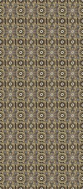 Klasik raster sarısı, kusursuz desen. Çiçek süsü kumaş deseni, cam, çiçek desenli metal kahverengi, bej ve gri renklerde altın elementler..