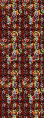 Tatil havası. Nazik romantik baskı. Bahar mevsimi. Raster güzel bir çiçek deseni çiziyor..