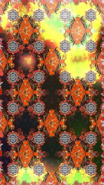 Çiçekler, yapraklar, dekoratif elementler, sıçramalar, lekeler, el çizimleri çizimleri ve Doodle çizimleri, grafik raster çizimleri.