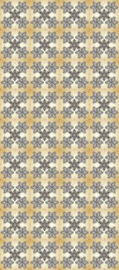 Kusursuz kraliyet lüksü, altın barok kumaş rengi. Altın antika ortaçağ dekoratifi, bej, gri ve nötr renklerde altın desenli süslemeler..