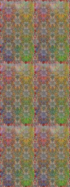 Üst manzara, yumuşak kahverengi ve gri renkli. Sevgililer günü ve tebrik kartı konsepti için şık bir davetiye. Çiçek kompozisyonu, el boyası, hassas şablon. Manzaralı çiçek deseni.