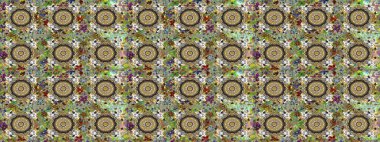 Damask pürüzsüz yineleme kalıbı. Barok tarzında altın çiçekli süs. Antika altın tekrarlanabilir duvar kağıdı. Gri renklerdeki altın element.