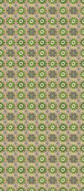 Süslü raster dekorasyonu. Klasik barok çiçek desenleri bej, yeşil ve nötr üzerine altın rengi. Bej, yeşil ve nötr renklerde altın element. Lüks, kraliyet ve Viktorya dönemi konsepti.