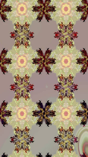 Çizim çiçek deseni duvar kağıdı, web sitesi arka planı, ambalaj kağıdı, davetiye, broşür, afiş veya web sitesi için kullanılabilir. El çizimi Raster çizimi. Karalama elementleri.