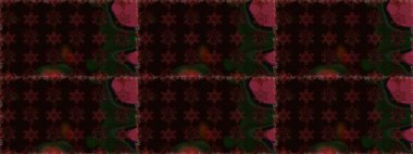 Kumaş, tekstil, duvar kağıdı baskısı için. Kusursuz bir geçmişi var. Eski usul. Raster illüstrasyonu. Raster. Tomurcukları çiçekli sevimli çiçek deseni..