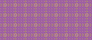 Altın desenli mor, mor ve nötr renklerde altın elementler. Kusursuz klasik raster altın desenli. Klasik klasik klasik arka plan. Geleneksel oryantasyon süsü.