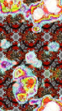 Düz Çiçek Elementleri Tasarımı. Renkli Bahar Teması eskiz kalıbı. Gri, nötr ve kırmızı renkte çiçekler. Çiçek desenli eskiz, yaz çiçekleri..