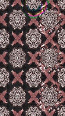 Ton halinde. Suluboya desenli çiçek deseni. Çiçeğin suluboya çizimlerinin mükemmel deseni. Moda baskısı. Dekorasyon ve tasarım için güzel desen.