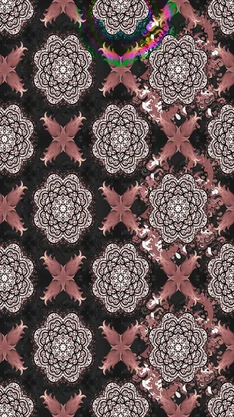 Ton halinde. Suluboya desenli çiçek deseni. Çiçeğin suluboya çizimlerinin mükemmel deseni. Moda baskısı. Dekorasyon ve tasarım için güzel desen.