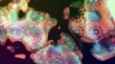 Taslak dekoratif arka plan, çiçek mandala. Gri renklerde. Çiçek. Raster illüstrasyonu.