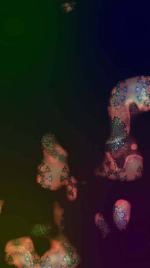 Raster Floral Illustration, Asyalı tekstil. Gri renkli etnik çiçeklerle zarif eskiz deseni.