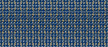 2019 Noel 'i, kar tanesi, yeni yıl. Altın elementli bej, mavi ve nötr renklerde klasik dikişsiz desen.