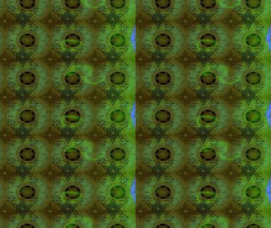 Renkli Yaz Temalı eskiz kalıbı. Çiçekli eskiz çizimi. Düz Çiçek Elementleri Tasarımı. Yeşil renkte çiçekler.