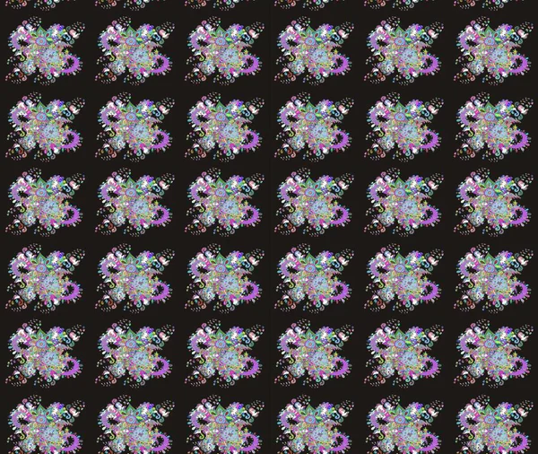 Çiçekli zambakların eskiz geçmişi. Çiçek tasarımı için inanılmaz bir kolaj cenneti tarzı. Parlak çiçekli kolaj çiçekleri gri.