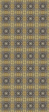 Gri, bej ve kahverengi renklerde altın elementlerle kusursuz desen. Raster illüstrasyonu. Kusursuz klasik raster altın desenli. Klasik klasik klasik arka plan. Geleneksel oryantasyon süsü.