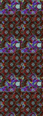 Kahverengi renkli çiçekler. Elle boyanmış suluboya resim çizimi çiçekler ve bitkiler.